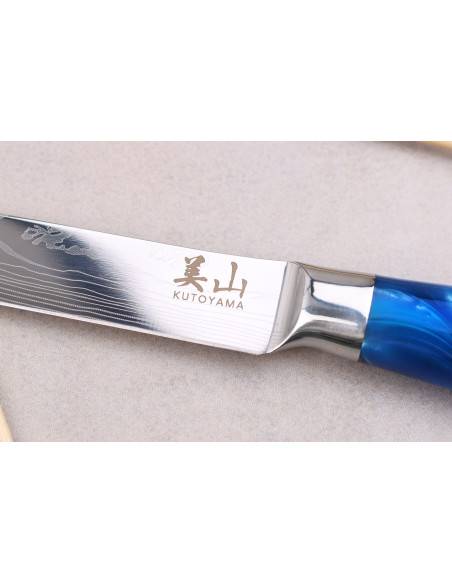 Kutoyama Blue Wave 12 cm universalkniv