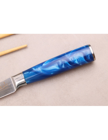 Kutoyama Blue Wave 12 cm universalkniv