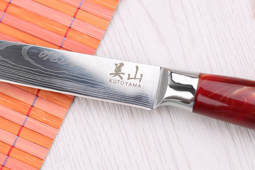coltello universale 12cm Kutoyama Red Flame