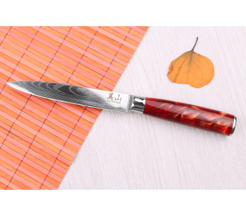 coltello universale 12cm Kutoyama Red Flame 2