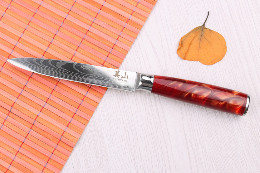 coltello universale 12cm Kutoyama Red Flame