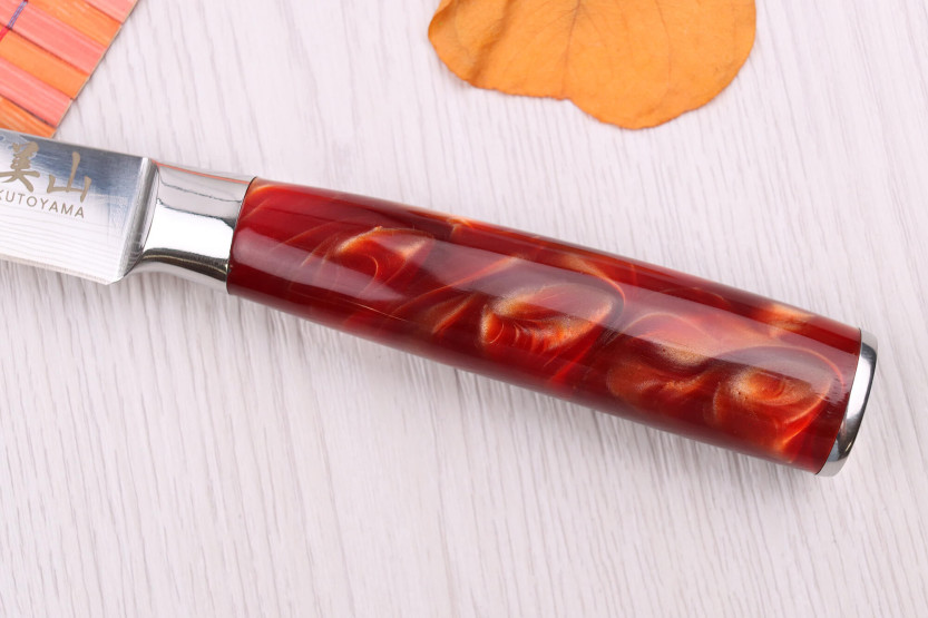 Universeel mes 12cm Kutoyama Red Flame
