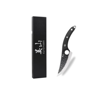 Cuchillo vikingo Kutoyama 15 cm, mango de ébano