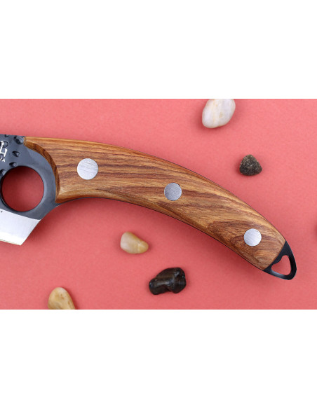 Couteau viking 15cm Kutoyama manche sandeltre
