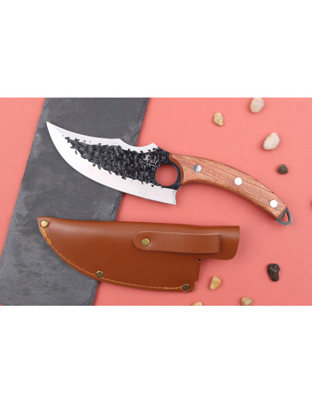 Couteau viking 16cm Kutoyama manche sandelhout