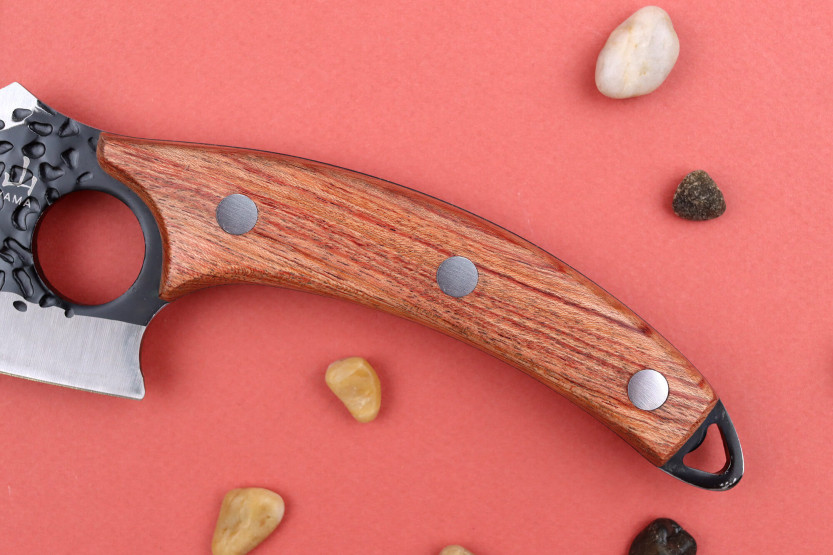 Couteau viking 16cm Kutoyama manche Sandelholz