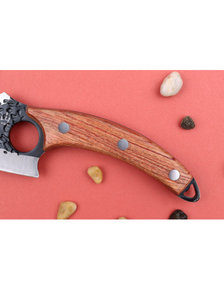 Couteau viking 16cm Kutoyama manche sandelhout