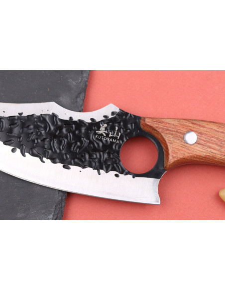 Couteau viking 16cm Kutoyama manche sândalo