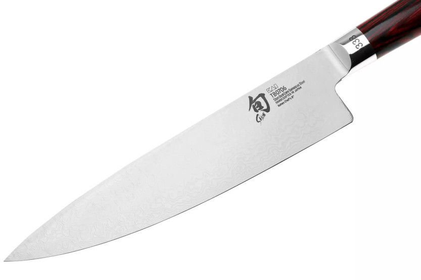Conjunto de aniversário de edição limitada Kai Shun Kohen 2 facas + acessórios