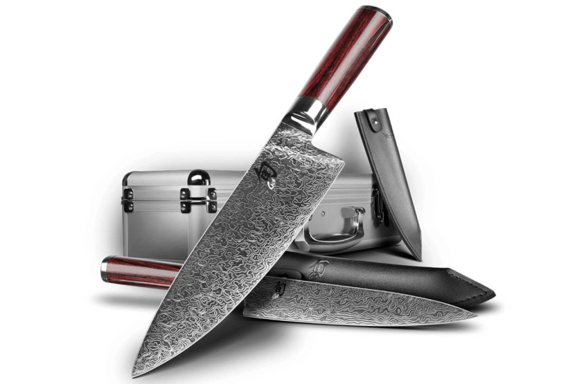 Kai Shun Kohen jubileumssett Limited Edition 2 kniver + tilbehør
