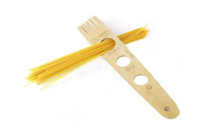 2 i 1 spaghettifoderautomat i bøgetræ 30 cm