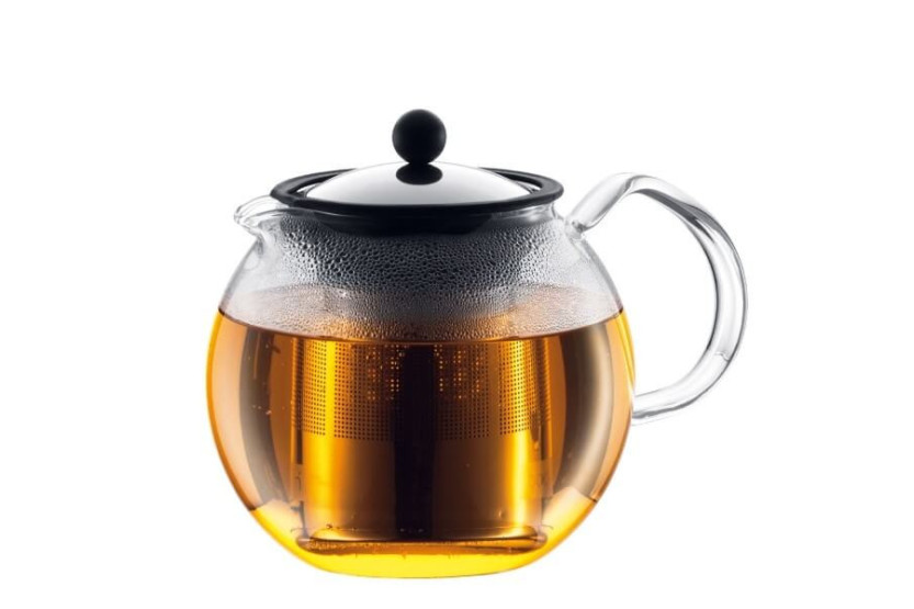 Bule com êmbolo Bodum Assam com filtro de aço inoxidável - 1,5L 12 chávenas
