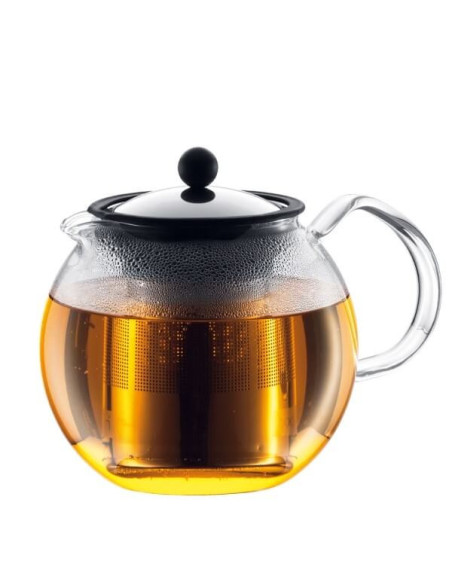 Bodum Assam plunjer theepot met roestvrij stalen filter - 1.5L 12 kopjes