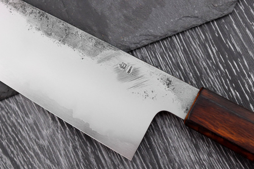 Hado Kirisame Shirogami Cuchillo de cocinero tradicional japonés de 24cm