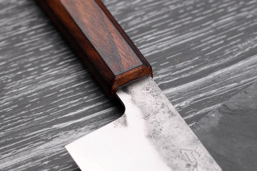 Hado Kirisame Shirogami 24cm käsintehty japanilainen kokki ' s veitsi