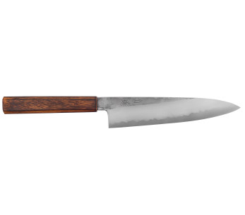 Hado Kirisame Shirogami 21cm handgjord japansk kockkniv
