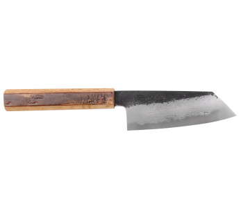 13.5cm cuchillo ko bunka Hado Sumi B1D mango de madera de cerezo hecho a mano en Japón