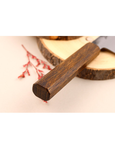 Hado Sumi B1D 18 cm japansk bunka-kniv med egetræshåndtag