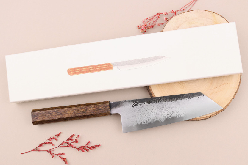 Hado Sumi B1D 18 cm japansk bunka-kniv med egetræshåndtag