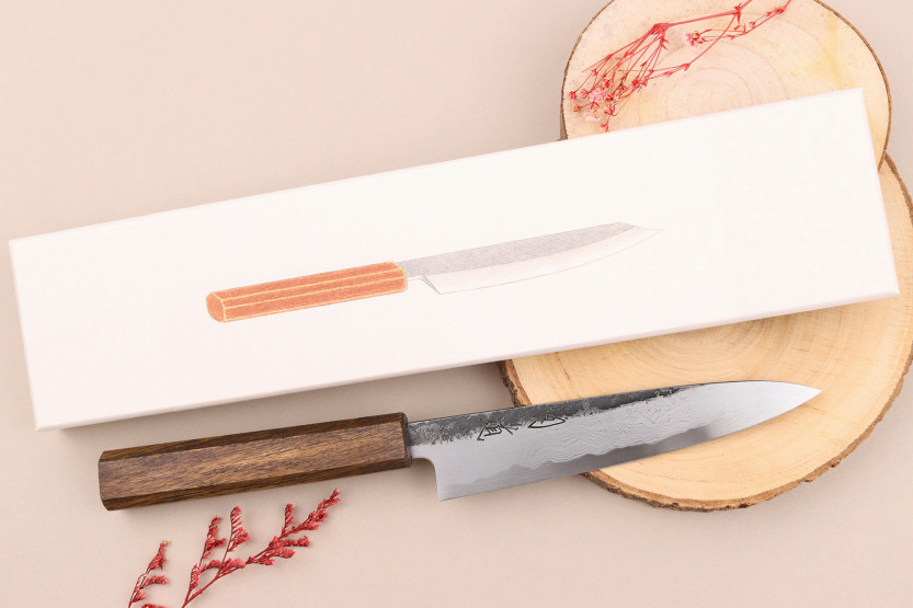 Hado Sumi B1D 15 cm håndlavet japansk universalkniv med egetræshåndtag