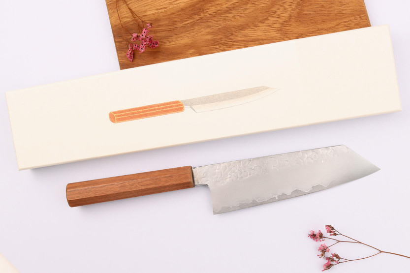 Bunka-Messer 18cm japanisch handgefertigt Hado Shiosai SG2