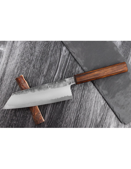 Hado Kirisame Shirogami 18cm Japans handgemaakt bunka mes