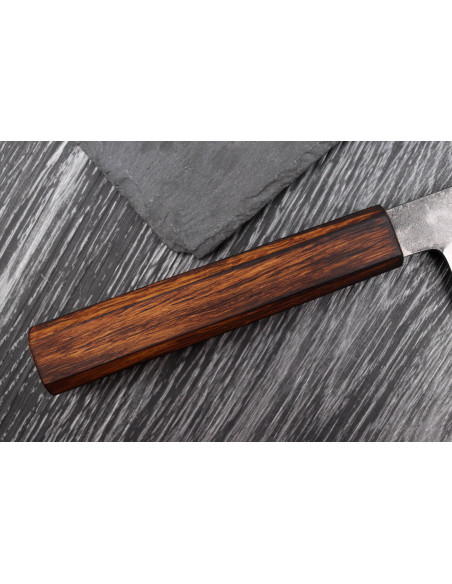 Hado Kirisame Shirogami 18cm Japanese handmade bunka knife