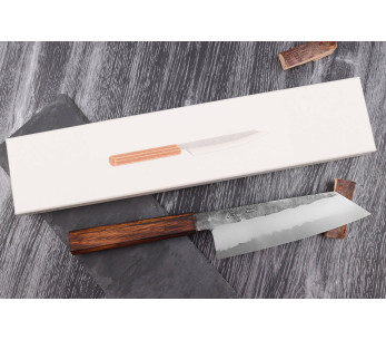 Hado Kirisame Shirogami 18cm japanilainen käsintehty bunka veitsi 2