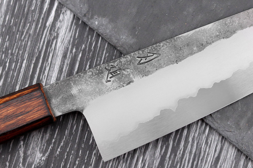 Hado Kirisame Shirogami 18cm cuchillo bunka, tradicional japonés