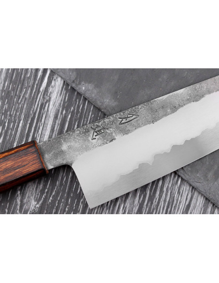 Bunka-Messer 18cm japanisch handgefertigt Hado Kirisame Shirogami