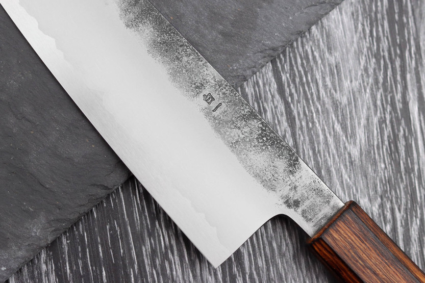 Hado Kirisame Shirogami 18 cm japansk håndlavet bunka-kniv