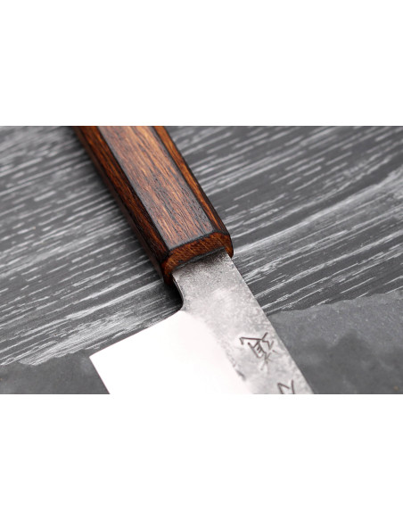 Hado Kirisame Shirogami 18cm Japanese handmade bunka knife
