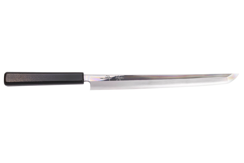 Kagekiyo Hirame VG10 30cm sakimaru coltello giapponese fatto a mano