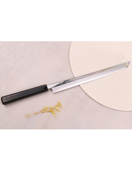 Kagekiyo Hirame VG10 30cm sakimaru coltello giapponese fatto a mano