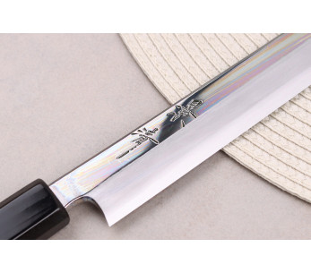Kagekiyo Hirame VG10 30cm sakimaru japans handgemaakt mes 2