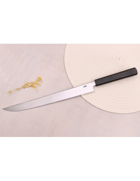 Kengata-Messer 30cm japanisch handgefertigt Kagekiyo Hirame VG10