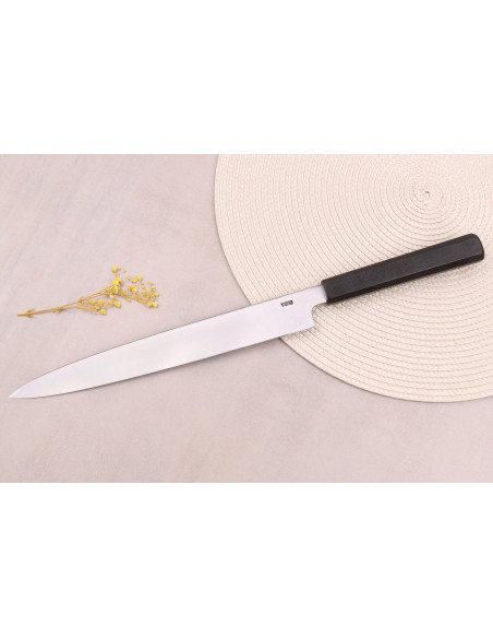 Faca japonesa yanagiba Kagekiyo Hirame VG10 27cm feita à mão