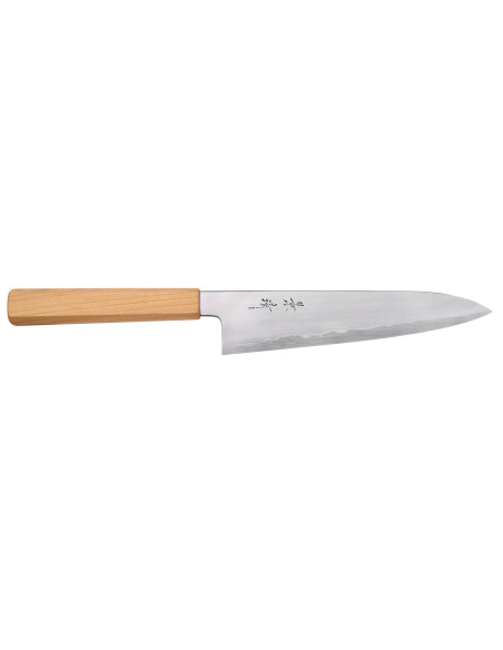 Faca de chef japonesa tradicional Kagekiyo Sakura Ginsan 21cm
