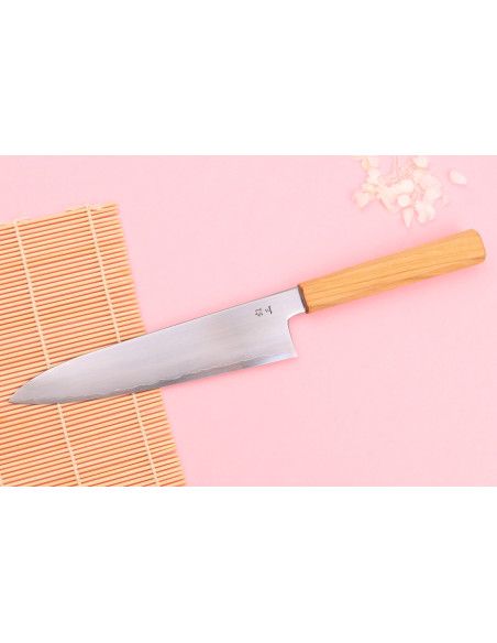 Kagekiyo Sakura Ginsan 21cm käsintehty japanilainen kokki ' s veitsi