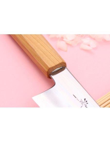 Coltello da cuoco tradizionale giapponese Kagekiyo Sakura Ginsan 21 cm