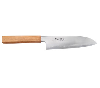 Faca japonesa santoku Kagekiyo Sakura Ginsan 18cm