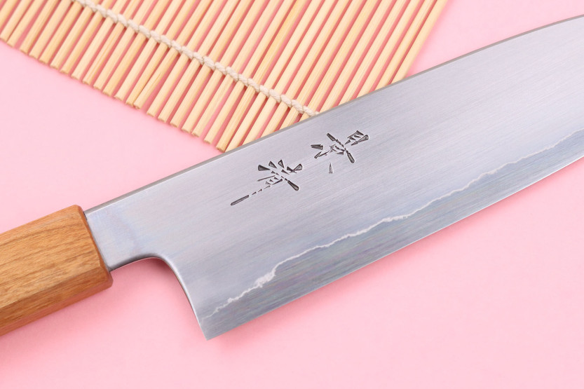 Kagekiyo Sakura Ginsan 18 cm håndlavet japansk santoku-kniv