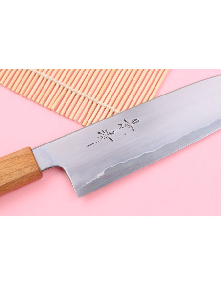 Kagekiyo Sakura Ginsan 18 cm håndlaget japansk santoku-kniv