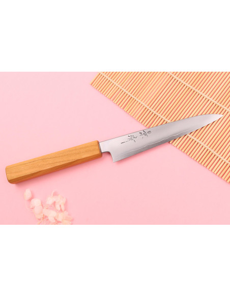 Kagekiyo Ginsan Sakura 15 cm universal japansk håndlavet kniv