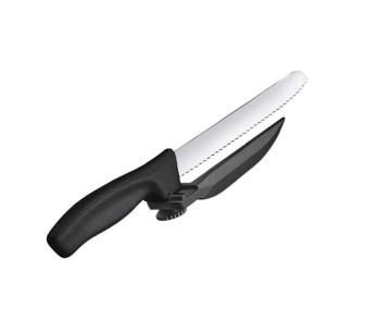 Canivete Victorinox Dux Swissclassic Multifunções 21cm lâmina serrilhada