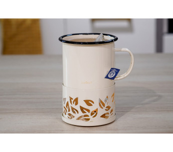 Cookut Sixtea te mugg med vitt ljus 2