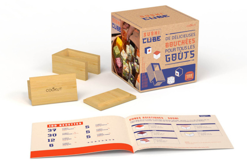 Cookut Sushi Kubusdoos + 100 recepten boekje