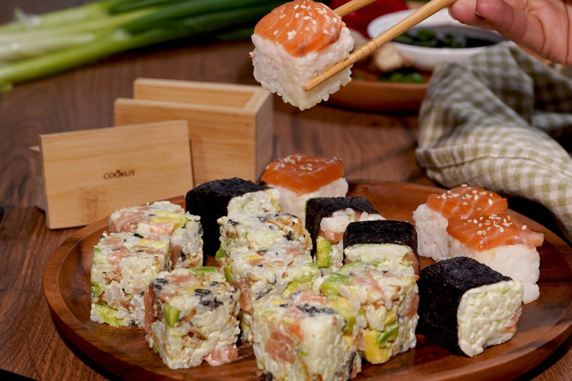 Cookut Sushi Kubusdoos + 100 recepten boekje