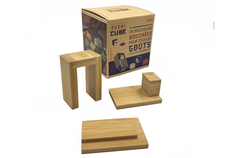 Caja Cookut Sushi Cube + libro de 100 recetas