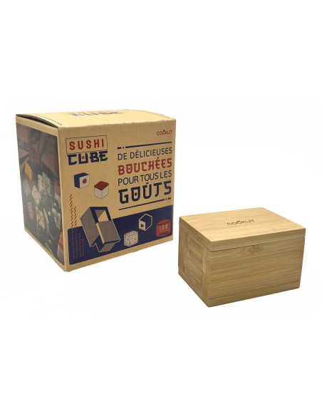Caixa Cookut Sushi Cube + livro de 100 receitas